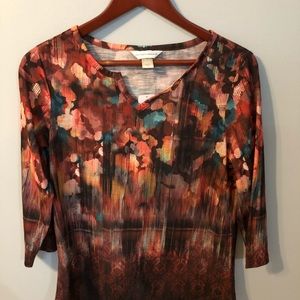 Small Christopher and Banks Blouse NWT